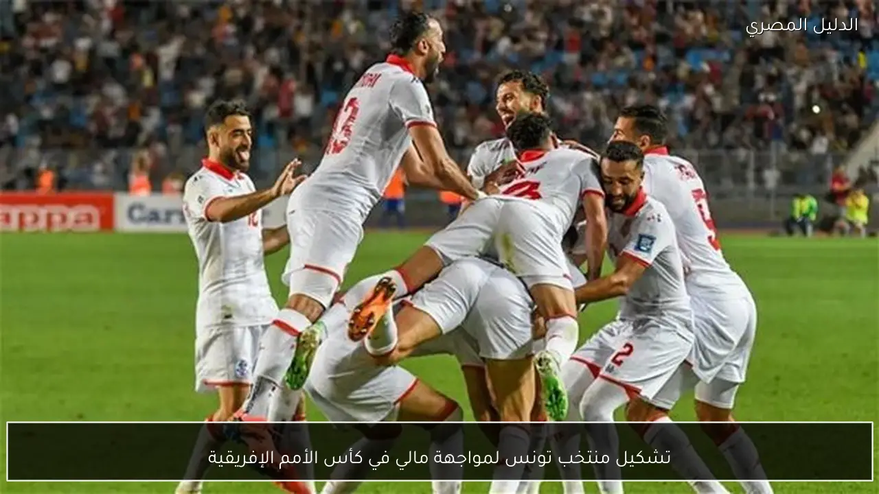 تشكيل منتخب تونس لمواجهة مالي في كأس الأمم الإفريقية