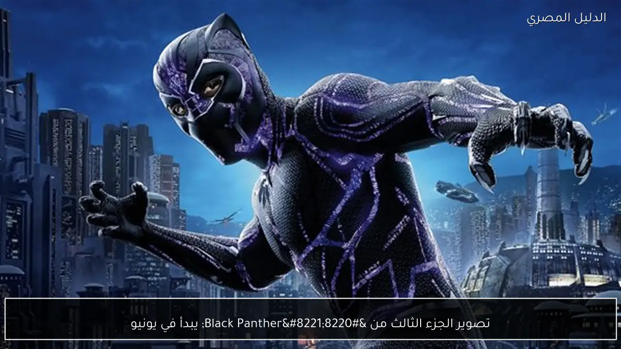 تصوير الجزء الثالث من “Black Panther” يبدأ في يونيو