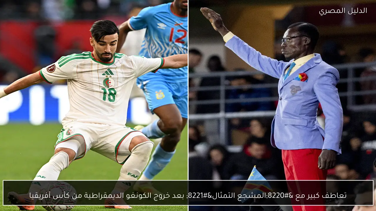 تعاطف كبير مع “المشجع التمثال” بعد خروج الكونغو الديمقراطية من كأس أفريقيا