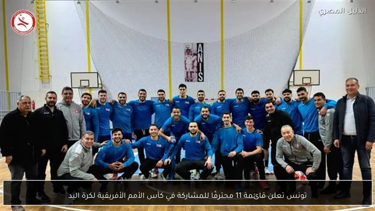تونس تعلن قائمة 11 محترفًا للمشاركة في كأس الأمم الأفريقية لكرة اليد