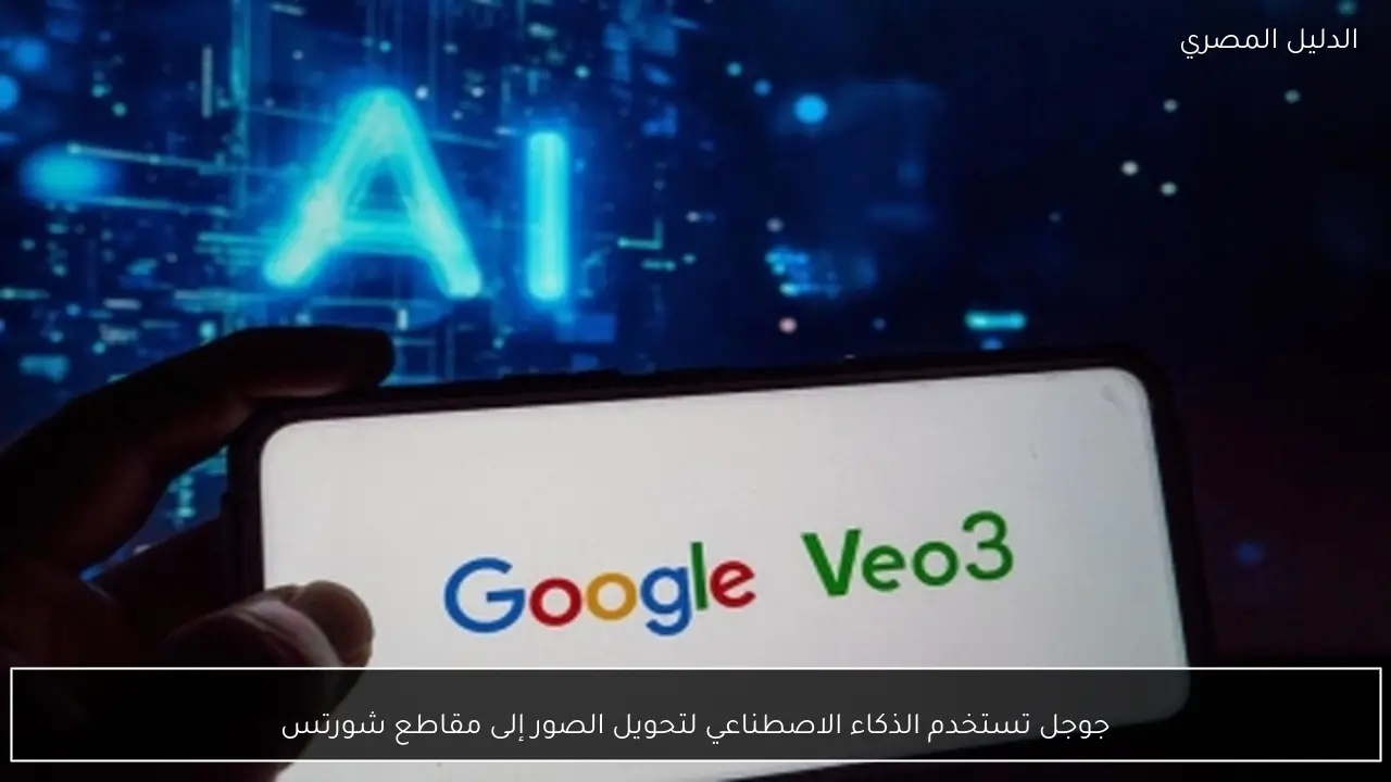 جوجل تستخدم الذكاء الاصطناعي لتحويل الصور إلى مقاطع شورتس