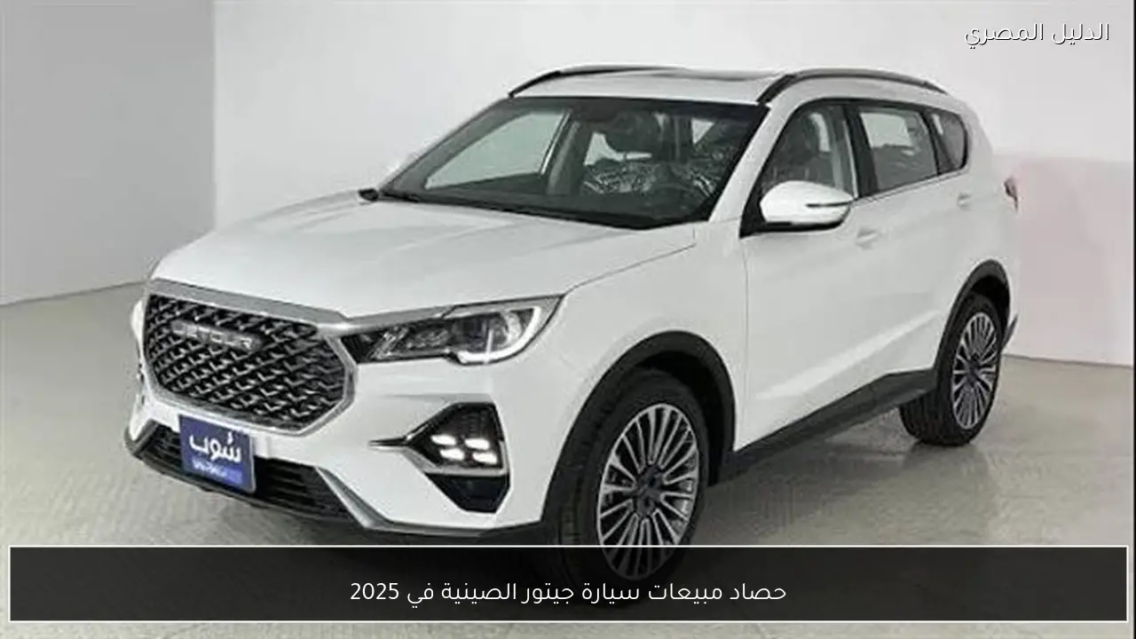 حصاد مبيعات سيارة جيتور الصينية في 2025