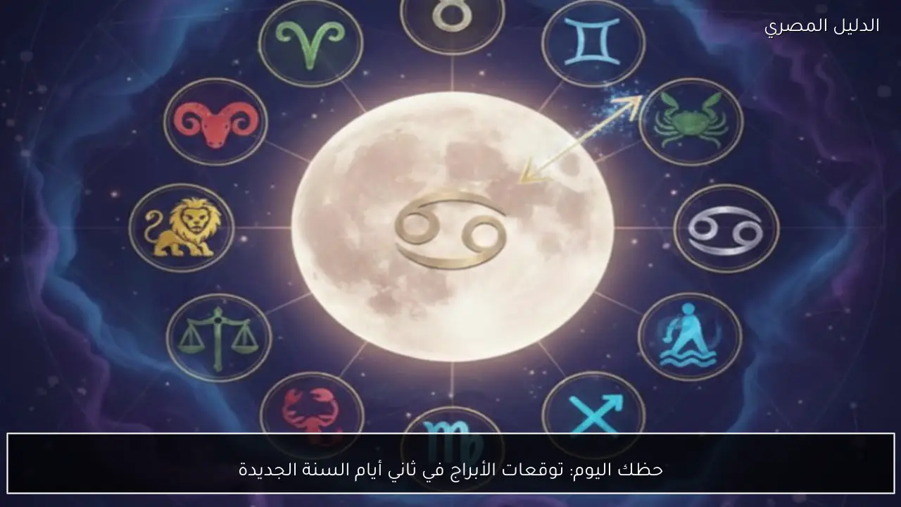 حظك اليوم: توقعات الأبراج في ثاني أيام السنة الجديدة