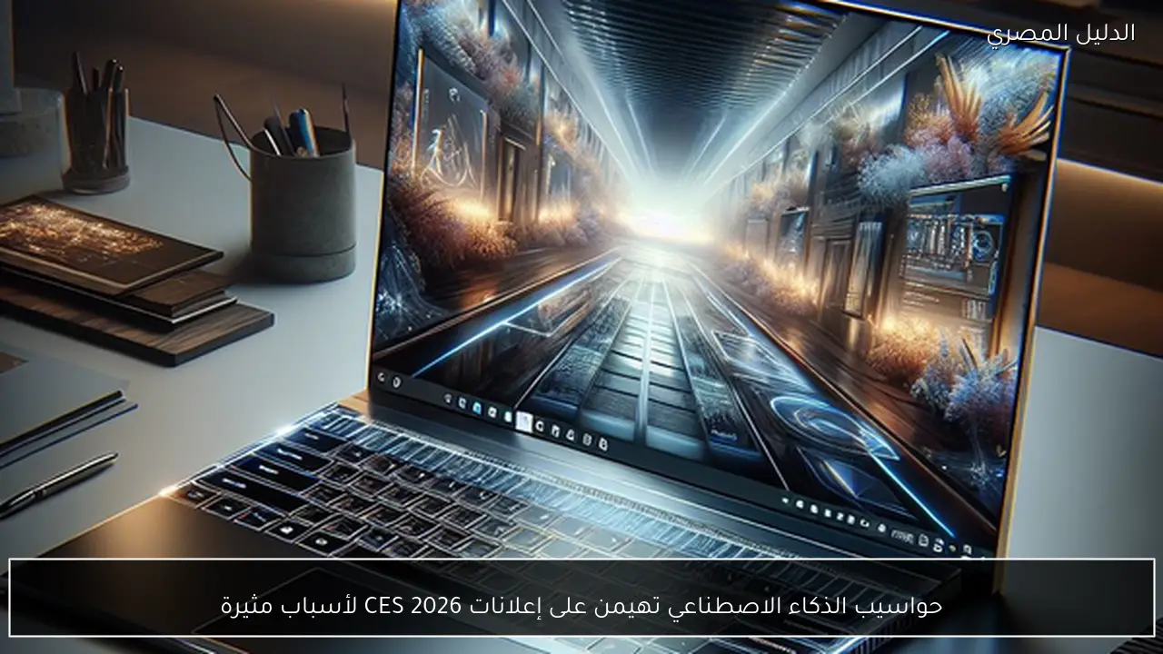 حواسيب الذكاء الاصطناعي تهيمن على إعلانات CES 2026 لأسباب مثيرة