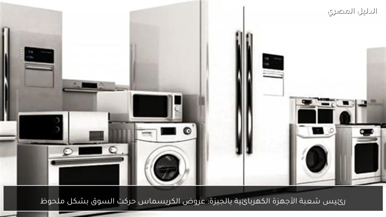 رئيس شعبة الأجهزة الكهربائية بالجيزة: عروض الكريسماس حركت السوق بشكل ملحوظ