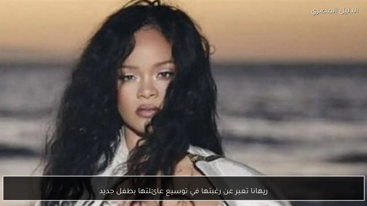 ريهانا تعبر عن رغبتها في توسيع عائلتها بطفل جديد