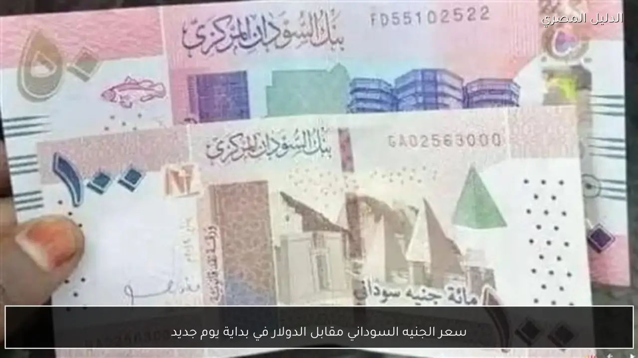 سعر الجنيه السوداني مقابل الدولار في بداية يوم جديد
