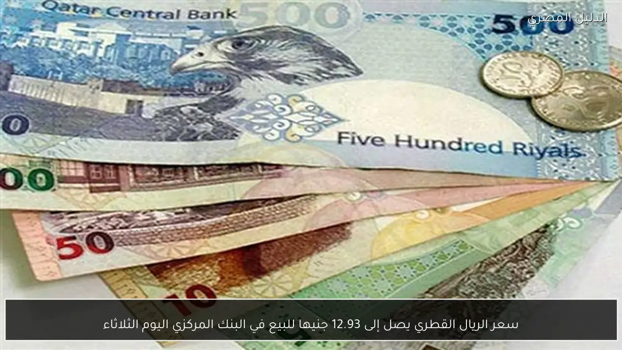 سعر الريال القطري يصل إلى 12.93 جنيها للبيع في البنك المركزي اليوم الثلاثاء
