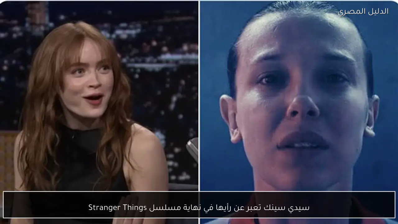 سيدي سينك تعبر عن رأيها في نهاية مسلسل Stranger Things