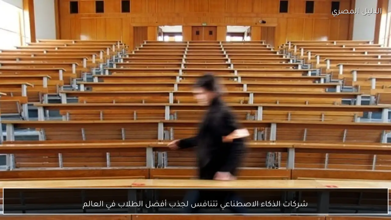 شركات الذكاء الاصطناعي تتنافس لجذب أفضل الطلاب في العالم