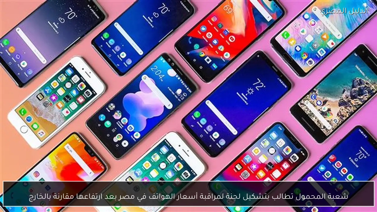شعبة المحمول تطالب بتشكيل لجنة لمراقبة أسعار الهواتف في مصر بعد ارتفاعها مقارنة بالخارج