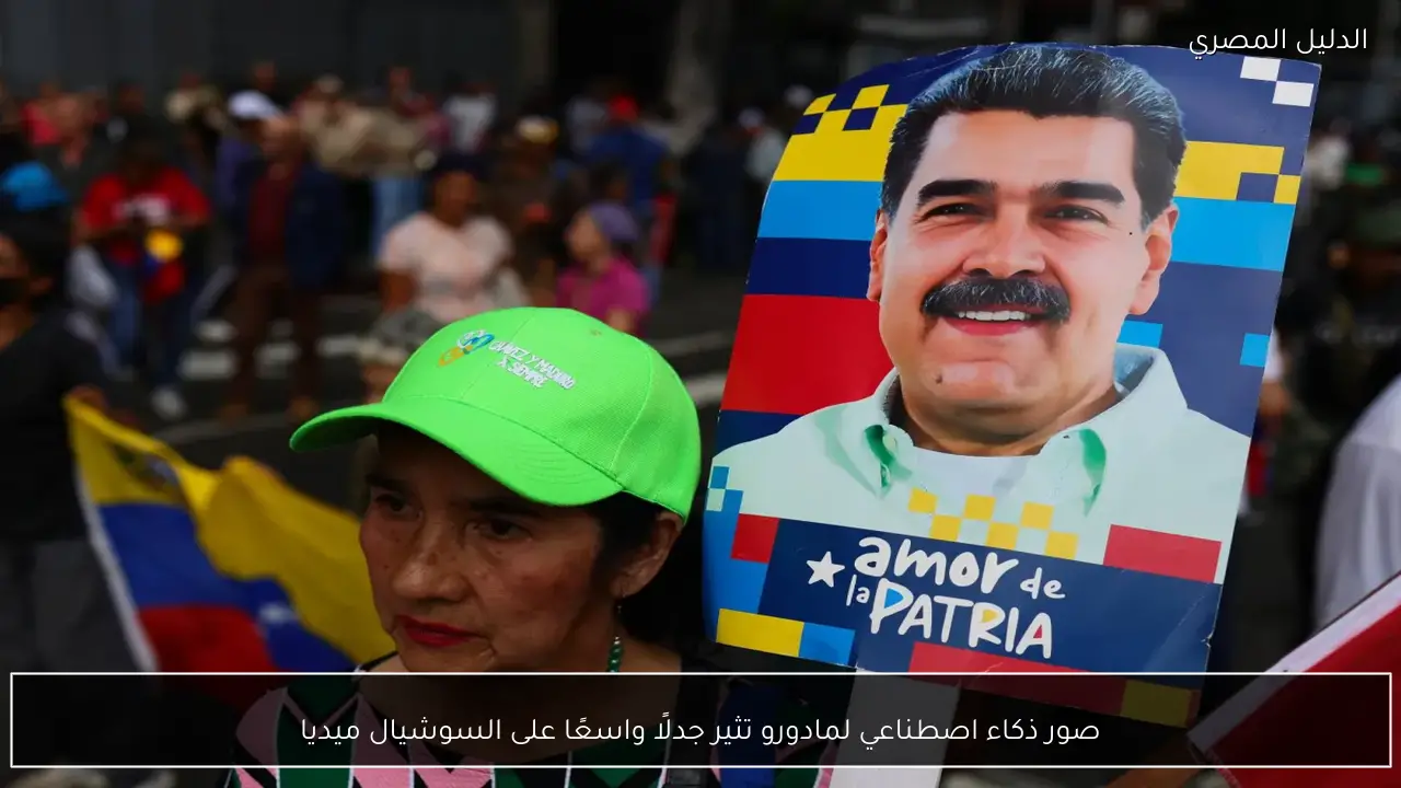 صور ذكاء اصطناعي لمادورو تثير جدلًا واسعًا على السوشيال ميديا