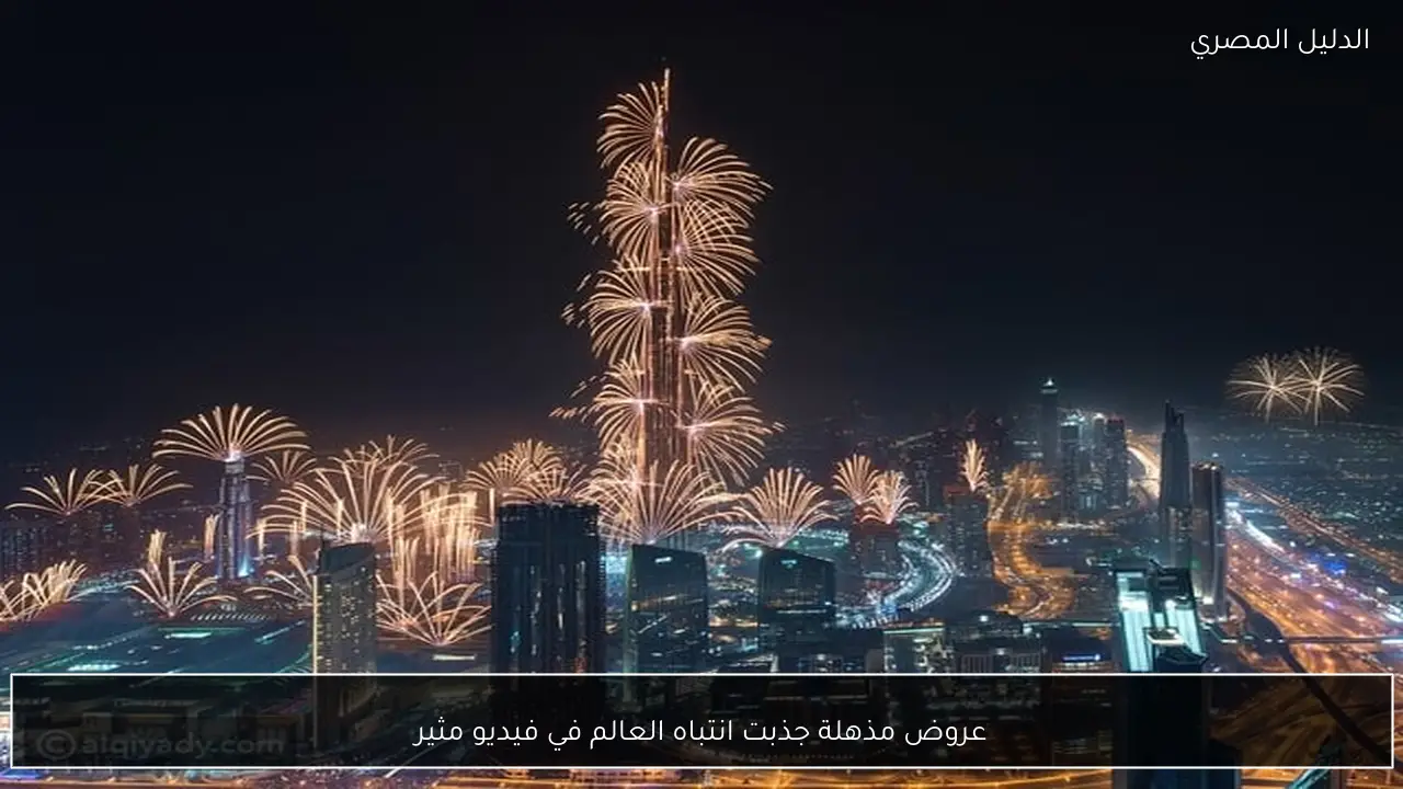 عروض مذهلة جذبت انتباه العالم في فيديو مثير