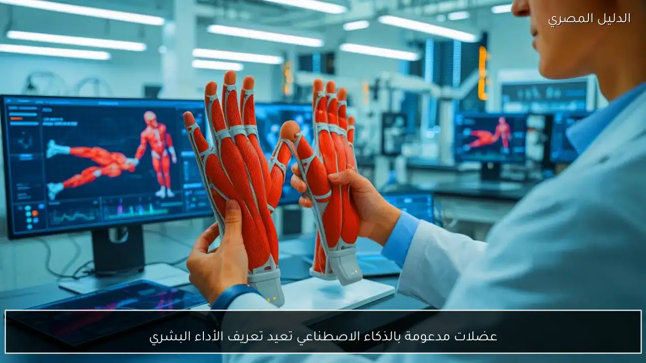 عضلات مدعومة بالذكاء الاصطناعي تعيد تعريف الأداء البشري