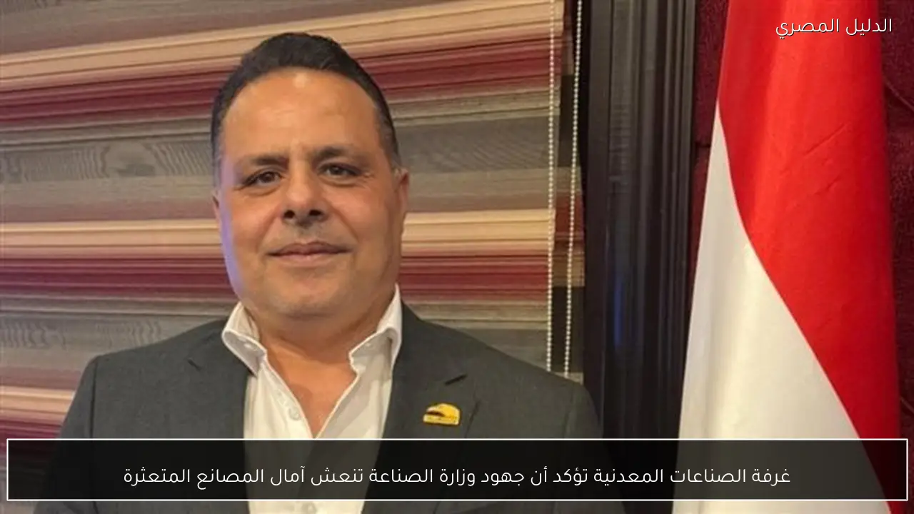 غرفة الصناعات المعدنية تؤكد أن جهود وزارة الصناعة تنعش آمال المصانع المتعثرة