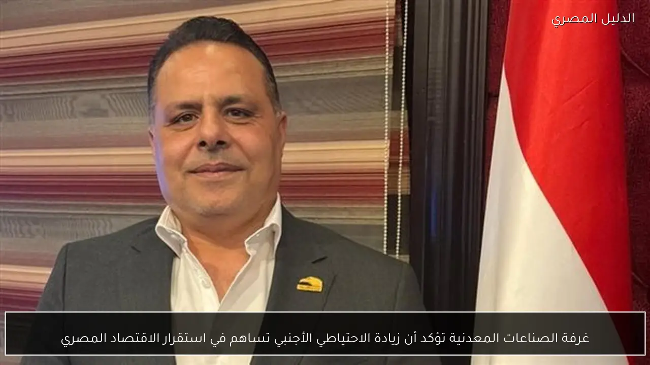 غرفة الصناعات المعدنية تؤكد أن زيادة الاحتياطي الأجنبي تساهم في استقرار الاقتصاد المصري