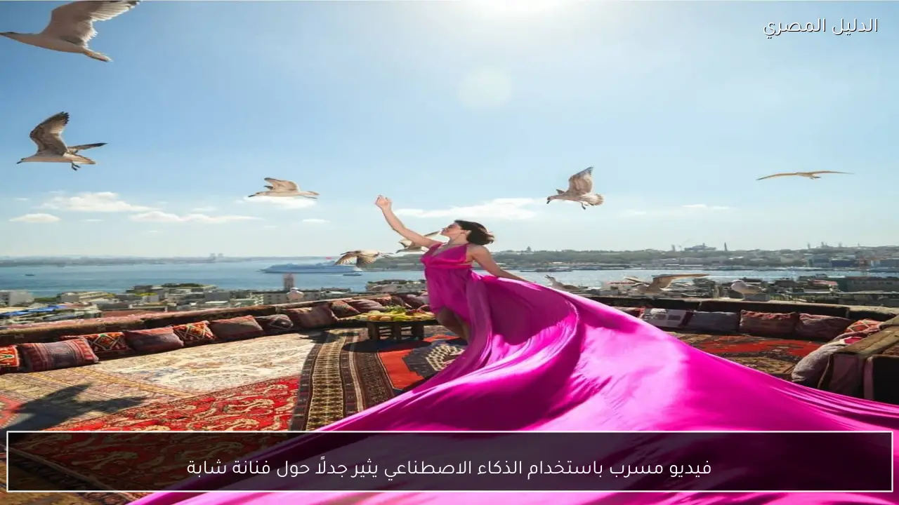 فيديو مسرب باستخدام الذكاء الاصطناعي يثير جدلًا حول فنانة شابة