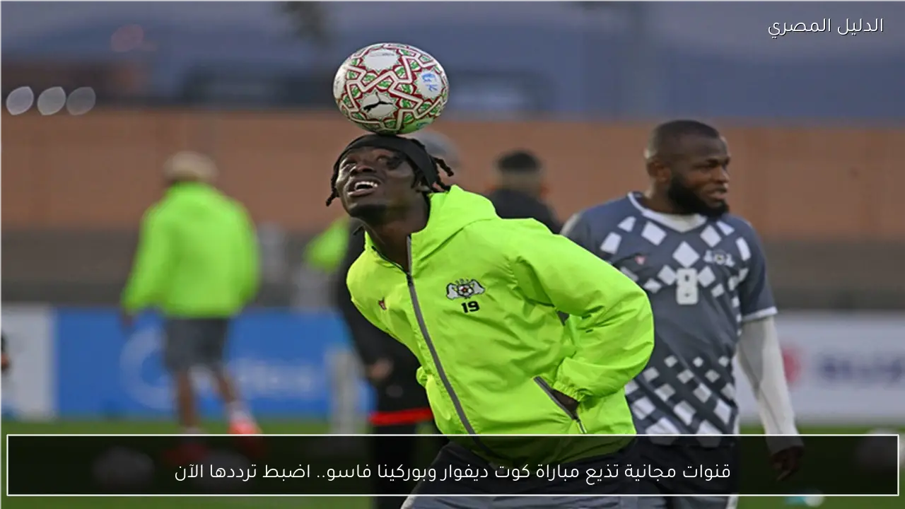 قنوات مجانية تذيع مباراة كوت ديفوار وبوركينا فاسو.. اضبط ترددها الآن