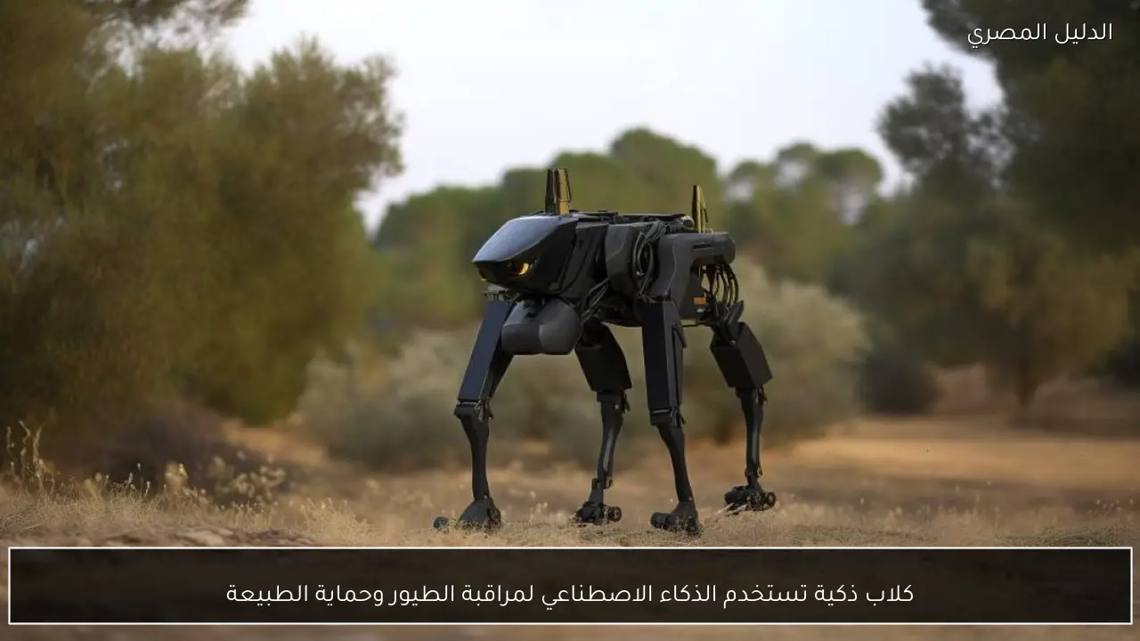 كلاب ذكية تستخدم الذكاء الاصطناعي لمراقبة الطيور وحماية الطبيعة