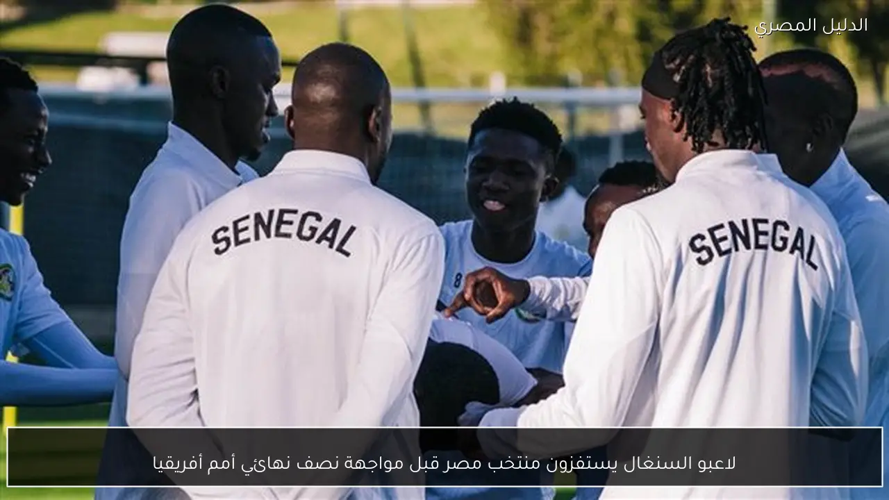 لاعبو السنغال يستفزون منتخب مصر قبل مواجهة نصف نهائي أمم أفريقيا