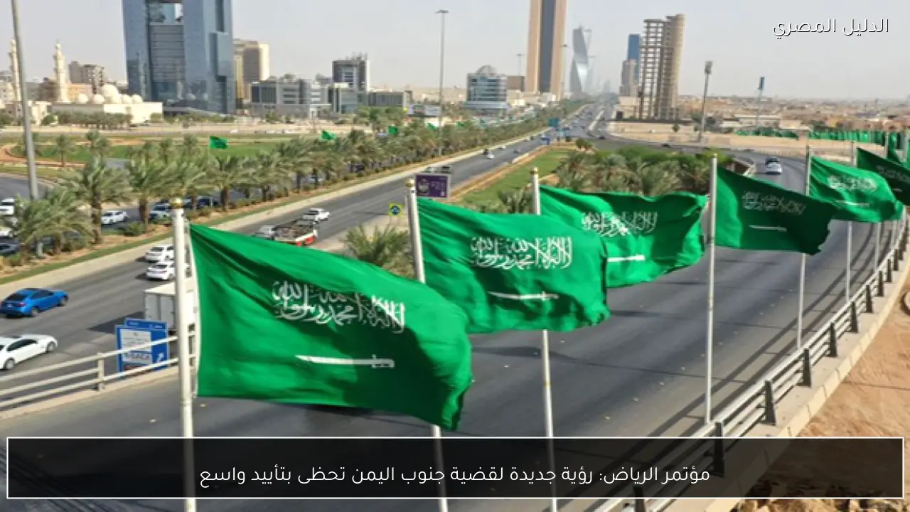 مؤتمر الرياض: رؤية جديدة لقضية جنوب اليمن تحظى بتأييد واسع