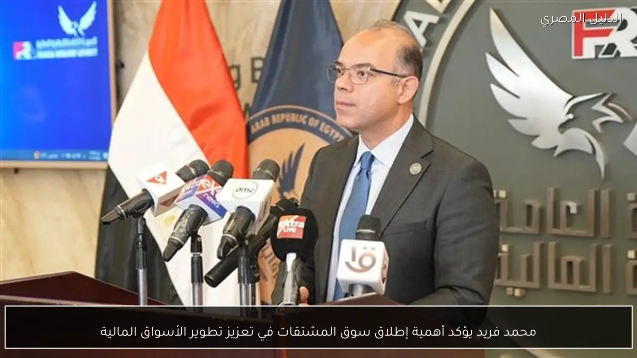 محمد فريد يؤكد أهمية إطلاق سوق المشتقات في تعزيز تطوير الأسواق المالية