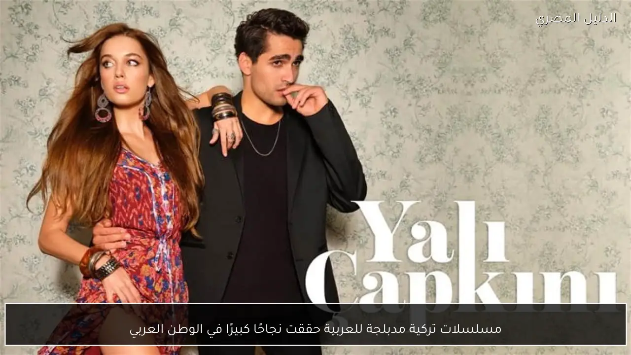 مسلسلات تركية مدبلجة للعربية حققت نجاحًا كبيرًا في الوطن العربي