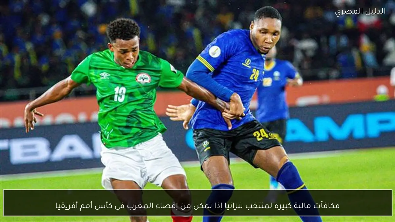 مكافآت مالية كبيرة لمنتخب تنزانيا إذا تمكن من إقصاء المغرب في كأس أمم أفريقيا