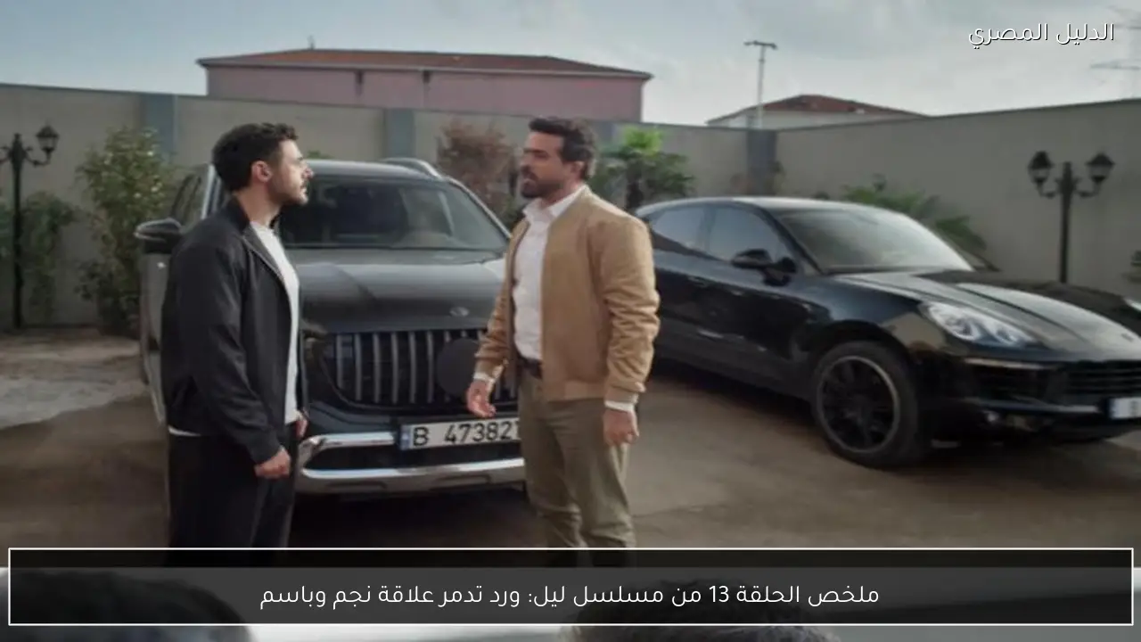 ملخص الحلقة 13 من مسلسل ليل: ورد تدمر علاقة نجم وباسم