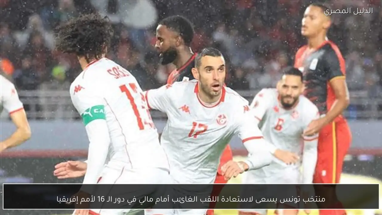 منتخب تونس يسعى لاستعادة اللقب الغائب أمام مالي في دور الـ 16 لأمم إفريقيا