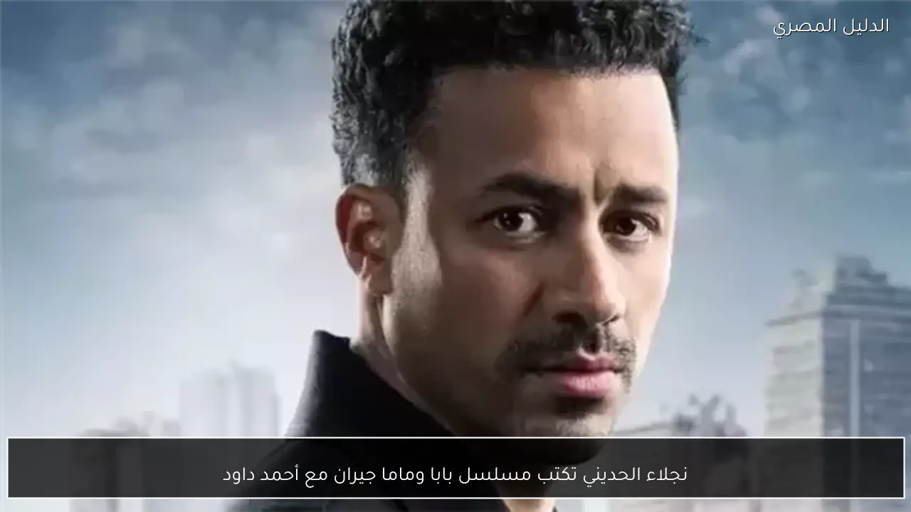 نجلاء الحديني تكتب مسلسل بابا وماما جيران مع أحمد داود