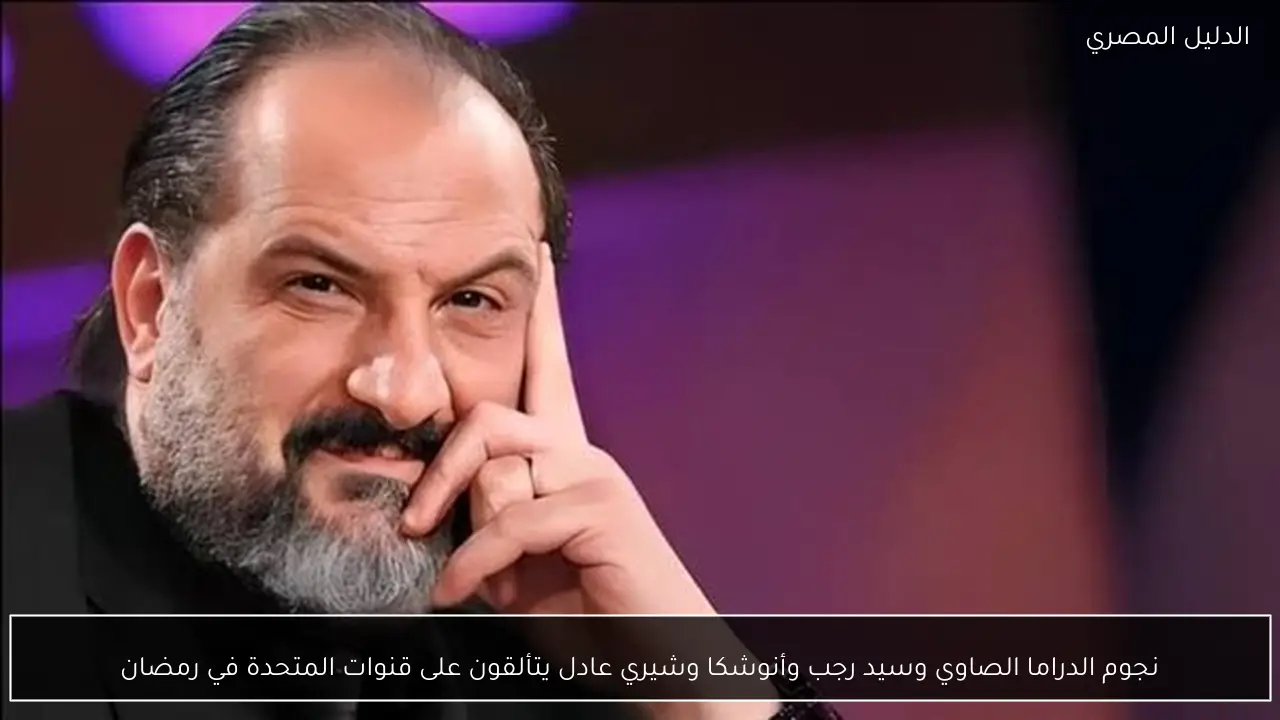 نجوم الدراما الصاوي وسيد رجب وأنوشكا وشيري عادل يتألقون على قنوات المتحدة في رمضان