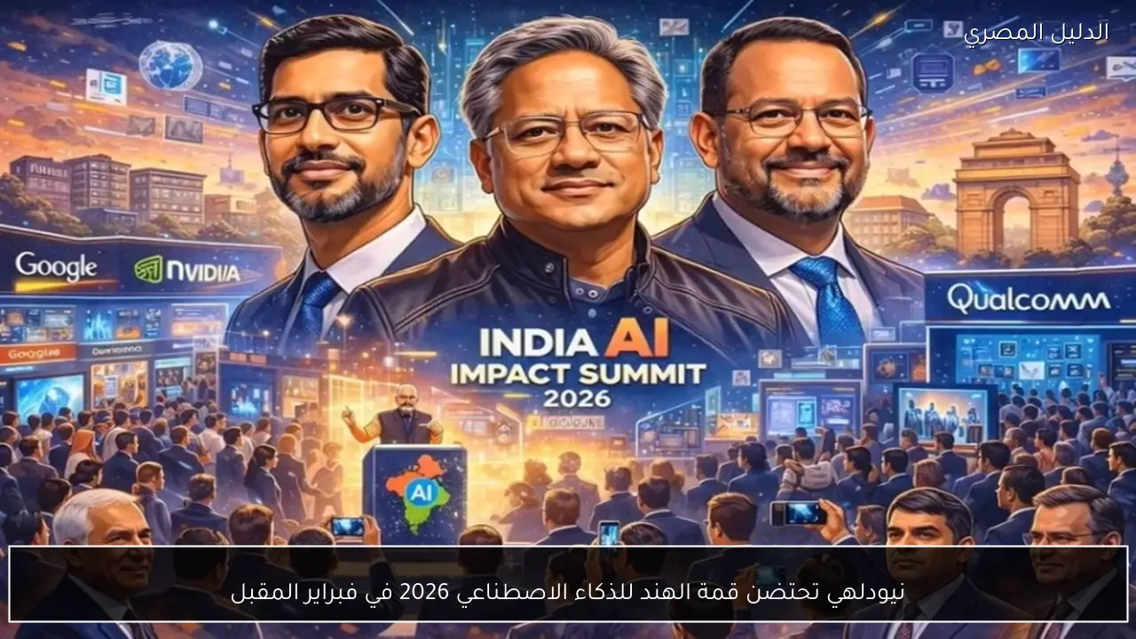 نيودلهي تحتضن قمة الهند للذكاء الاصطناعي 2026 في فبراير المقبل