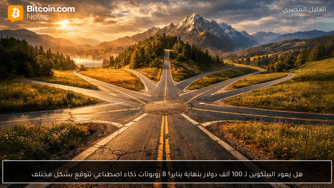 هل يعود البيتكوين لـ 100 ألف دولار بنهاية يناير؟ 8 روبوتات ذكاء اصطناعي تتوقع بشكل مختلف