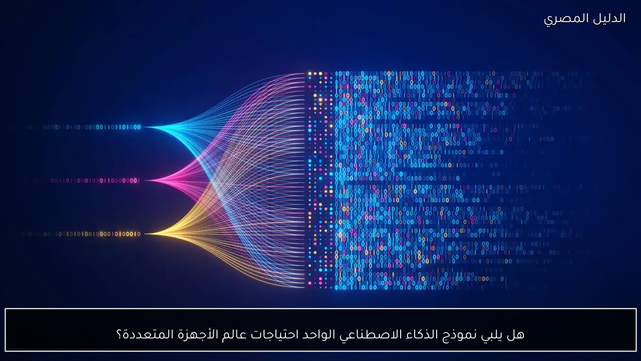 هل يلبي نموذج الذكاء الاصطناعي الواحد احتياجات عالم الأجهزة المتعددة؟