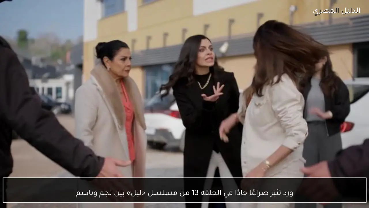 ورد تثير صراعًا حادًا في الحلقة 13 من مسلسل «ليل» بين نجم وباسم