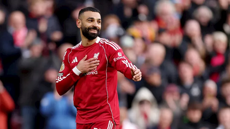 صلاح يشارك أساسيًا في مباراة ليفربول ضد برينتفورد