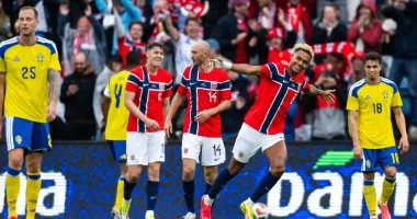 النرويج تحقق الفوز على السويد بثلاثة أهداف استعدادًا لكأس العالم